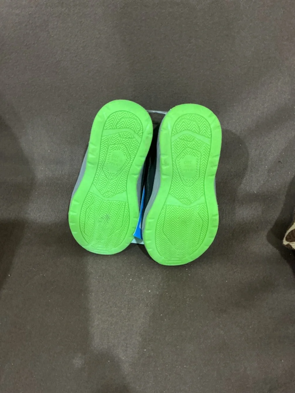 Stride Rite Nebraska Toddler Navy/Neon Green Waterproof Boot Sneakers